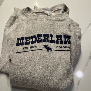 Gray Nederland Sweater